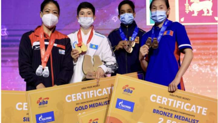 Қыздарымызда қырық медаль