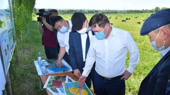 Шымкент Қаласының әкімі Бадам тұрғындарымен жүздесті