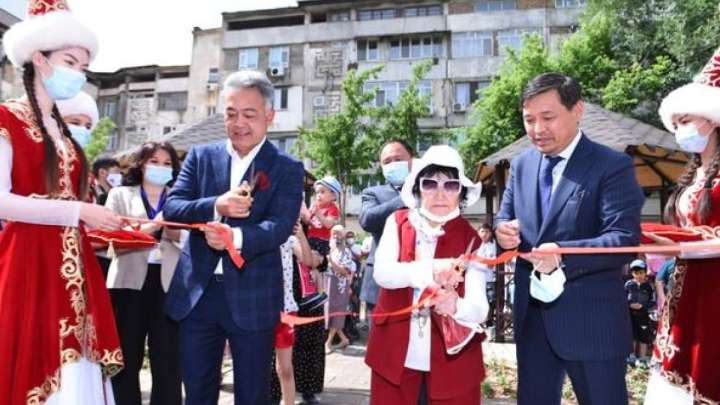 Шымқалада екі спорт алаңы ашылды