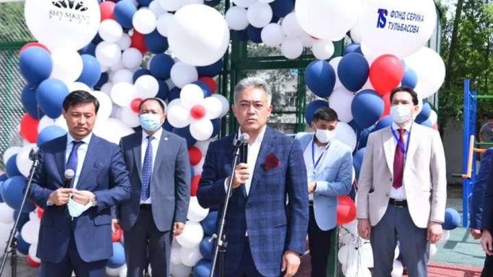 В ШЫМКЕНТЕ ОТКРЫЛИСЬ ДВЕ СПОРТИВНЫЕ ПЛОЩАДКИ