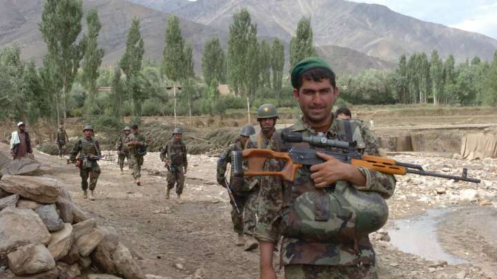 Ауғанстан әскерилері Өзбекстан шекарасын заңсыз кесіп өтуде