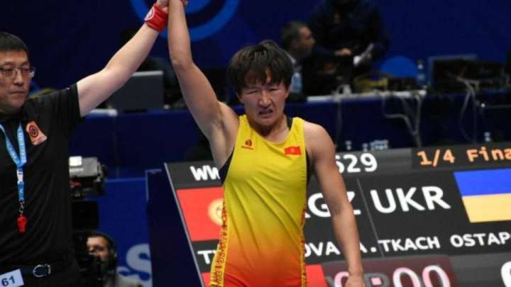 Айсұлу еркін күрестен финалға шықты