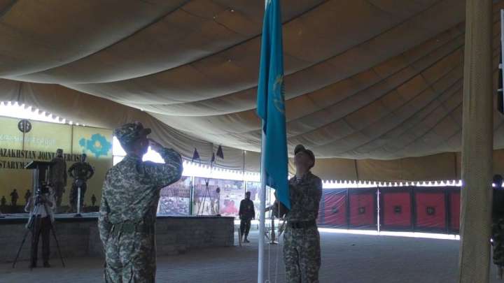 Қазақстан әскері Пәкістанда жаттығу жасап жатыр