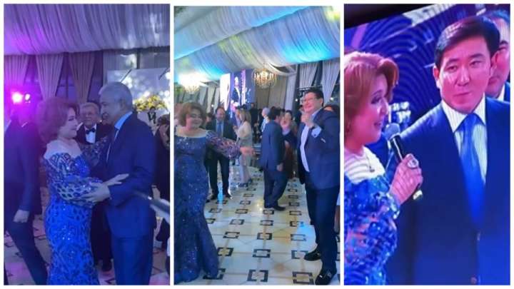 Тасмағамбетов, Берік Уәли мен Жақсылық Омар тойда жүр