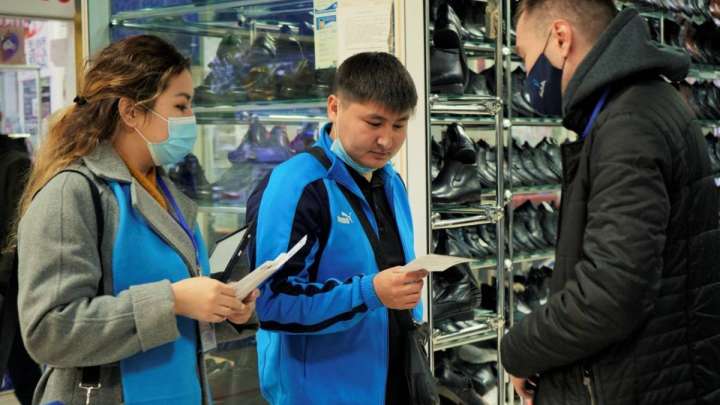 Ұлттық халық санағы: елорда сауда орындарында түсіндіру жұмыстары жүргізілуде