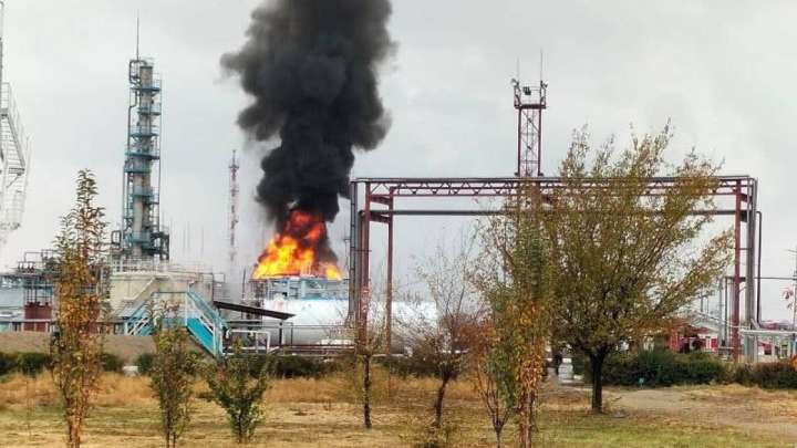 Жамбыл облысында газ өңдеу зауыты өртенді