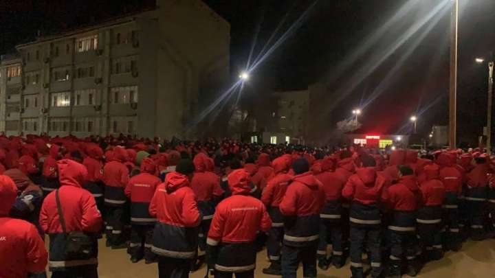 Маңғыстау мұнайшылары президент мерекесін талап қоюмен өткізді