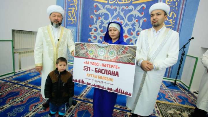 "Ел үлесі – пәтерге": 15 мұқтаж отбасы баспаналы болды