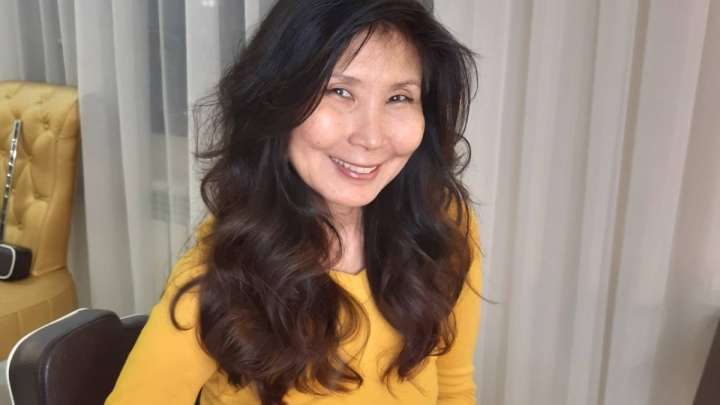 Активистка Салтанат Ташимова пришла на встречу с Досаевым