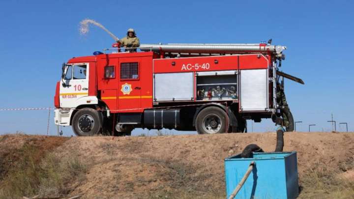 Өрт сөндіру көлігін жүргізе білу де - өнер