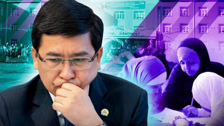 Споры о хиджабах: Аймагамбетов самоизолировался