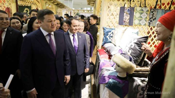 Ұлттық музейде палеонтология залы мен қолөнершілер орталығы ашылды