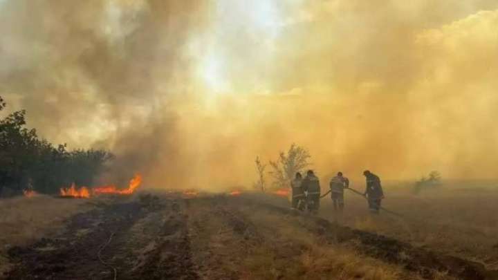 Батыс Қазақстанның бірнеше ауданы өртеніп жатыр