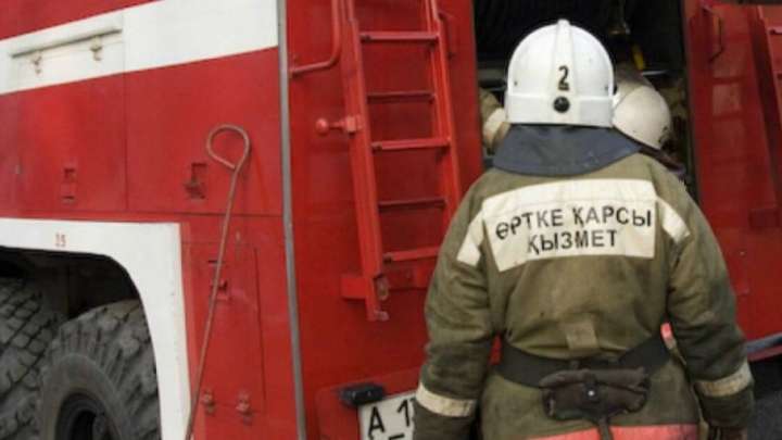Дәмханадан өрт шығып, екі адам жансақтау бөліміне түсті
