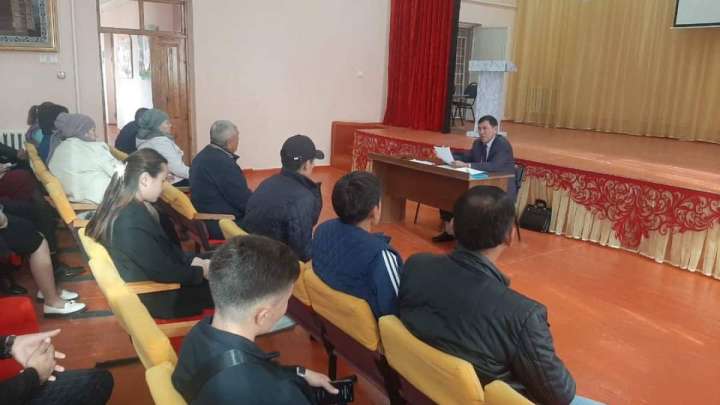 Түркістан  облысында сайлауға қатысушыларға сертификат тапсырылды