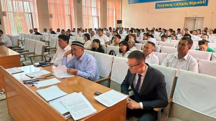 Арыстағы сайлау учаскелерінің жұмысы айтылды