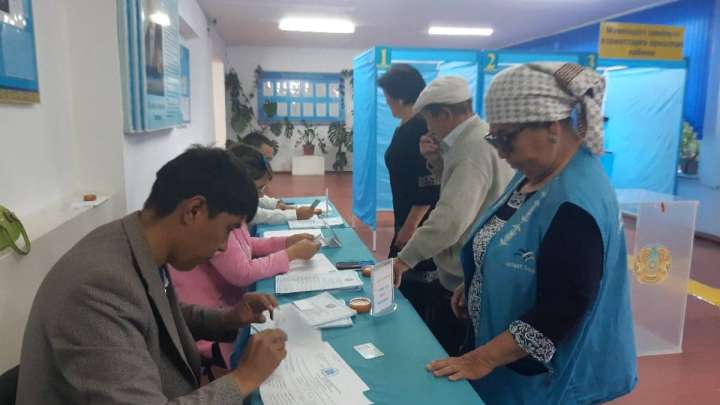 Түркістан облысында ауыл әкімін сайлау өтті 