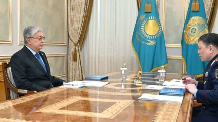 Тоқаев Ішкі істер министрін қабылдады