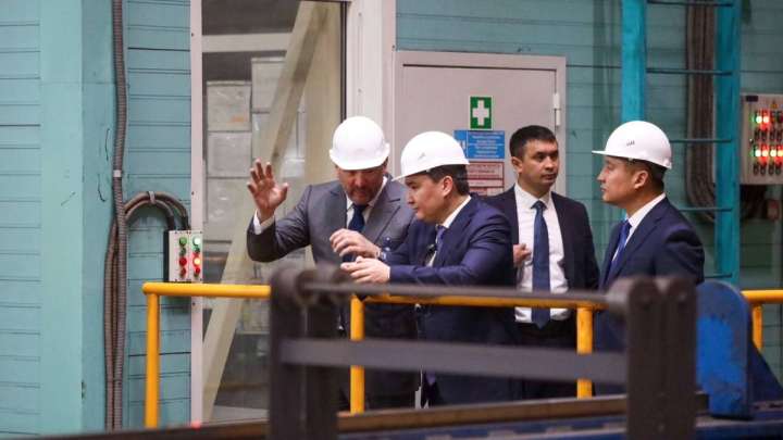 Олжас Бектенов  Екібастұз ЖЭО-на барды