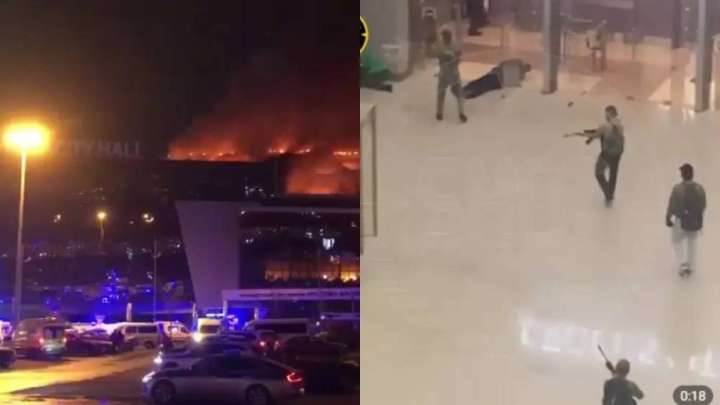 Ресейдің Красногорск қаласындағы концерт залында атыс болды