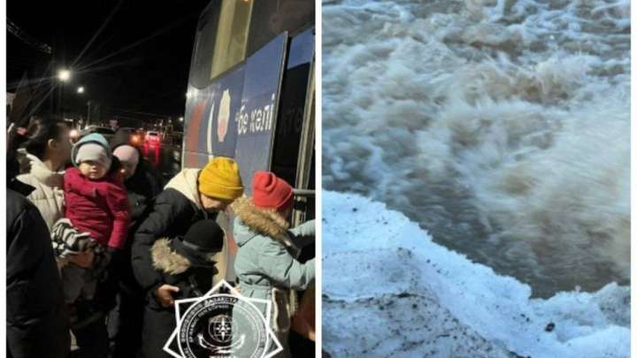 Қояндыда су тасқыны кезінде жолды жауып тастағандар айыппұл арқалады