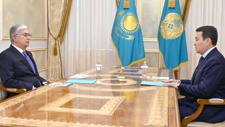 Тоқаев кеше ғана жаңа лауазым иеленген Әлихан Смайыловты қабылдады