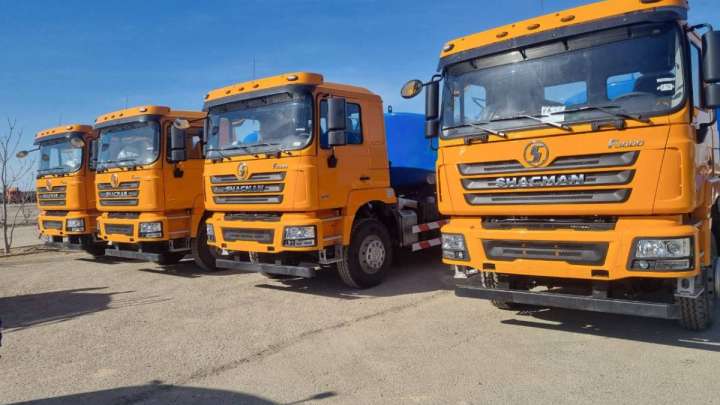 WOS техника паркі жаңа автоцистерналармен толықты