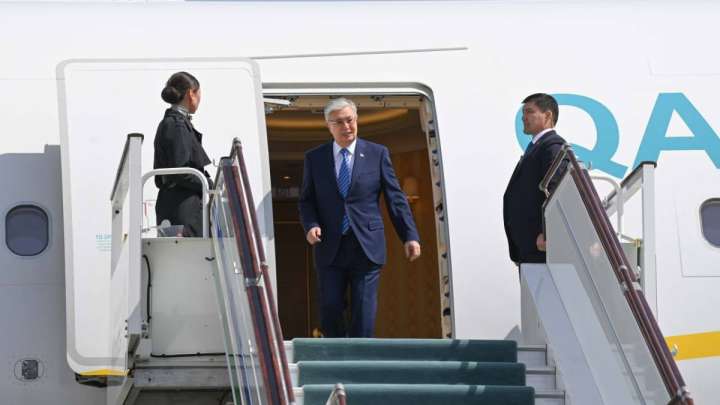 Қазақстан президенті Өзбекстанға барды