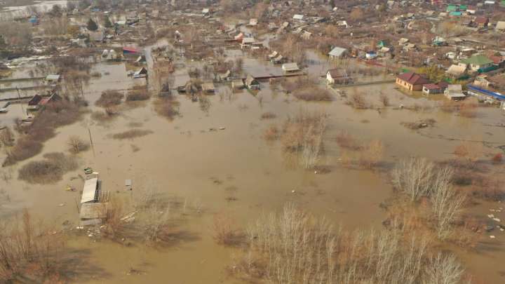 Жайық өзенінің Ресейдегі су деңгейі қауіпті шектен асып кетті