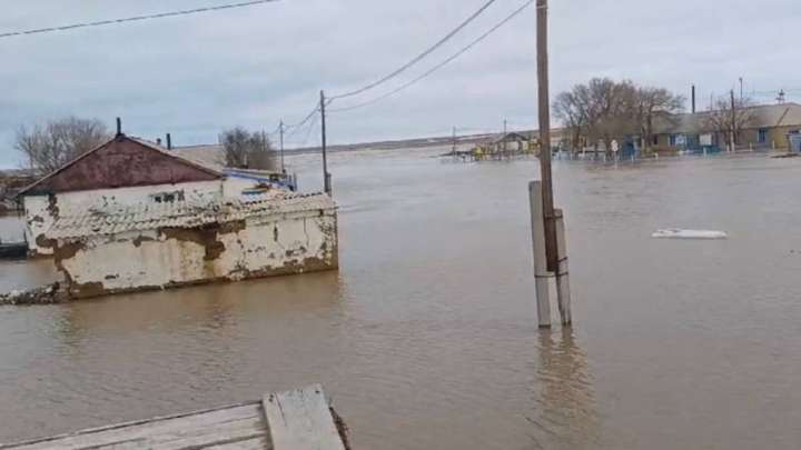 Қостанай облысы: Торғай өзенінің деңгейі тағы көтеріліп жатыр