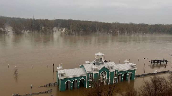 Орынбордағы су тасқыны: барлық су Жайыққа 5-6 күнде жетеді