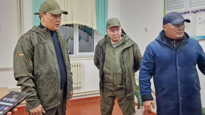 Жамбыл облысында бір ауылдың 30-дан астам ауласын су басты