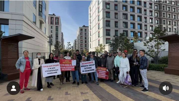 Жители Астаны требуют вернуть набережную