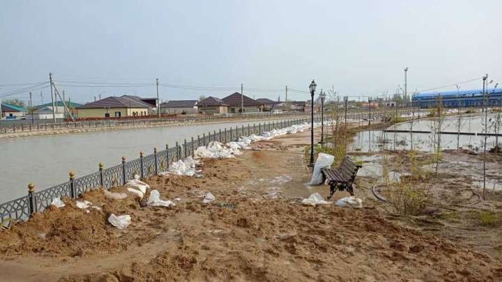 Құлсарыда 300-ден астам үй су астында қалған