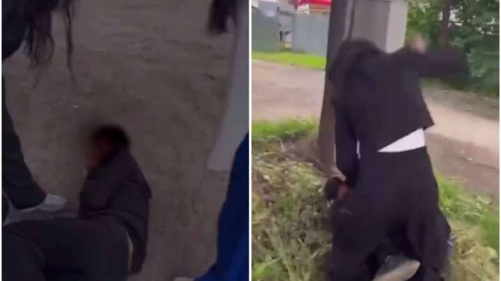 Желіде екі қыздың бір жігітті соққыға жыққан бейнежазбасы тарады