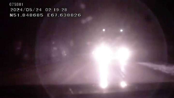 Ақмола полицейлері тасжолда үлкен қауіптің бетін қайтарды (ВИДЕО)