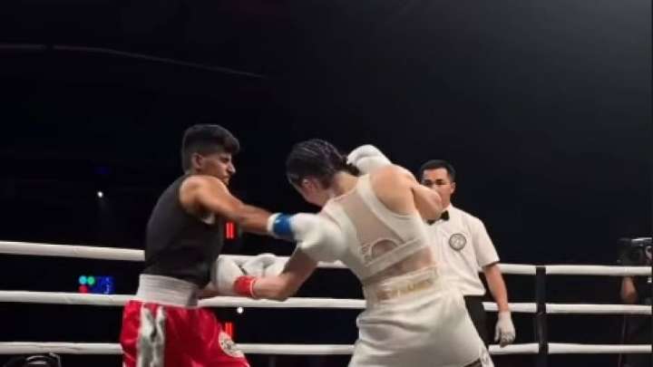 Балауса Мұздиман қарсыласын нокаутқа түсірді