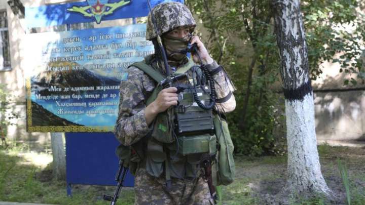 Қазақстан әскері дабыл бойынша көтерілді