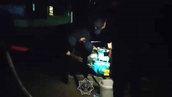 Ақмола облысында жаңбырдан кейін үйлерге су кірді