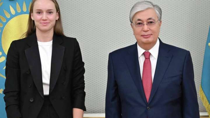 Президент теннисші Елена Рыбакинаны туған күнімен құттықтады