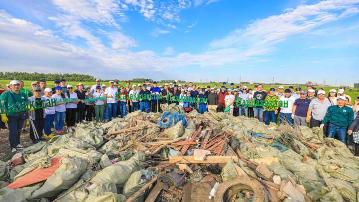 «Таза бейсенбі» экологиялық акциясы жалғасады