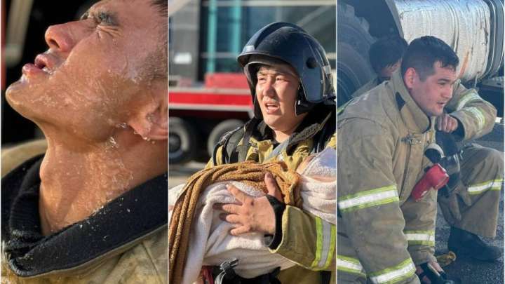 «Адал еңбек осылардікі». Астанада өрт сөндірген құтқарушылар ризашылыққа бөленді
