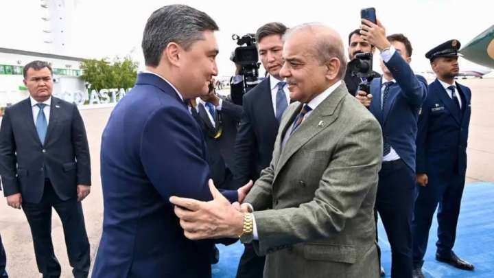 Пәкістан Премьер-министрі Шахбаз Шариф Астанаға келді