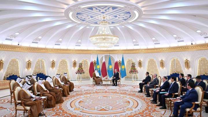 Тоқаев Қатар Мемлекетінің Әмірімен кездесті