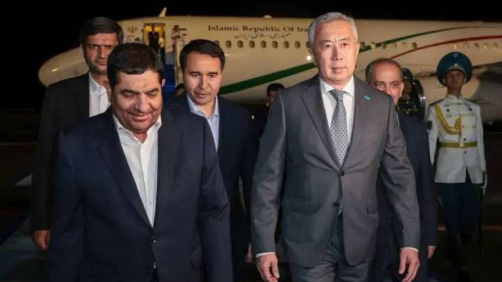 Иран президентінің міндетін атқарушы Астанаға келді