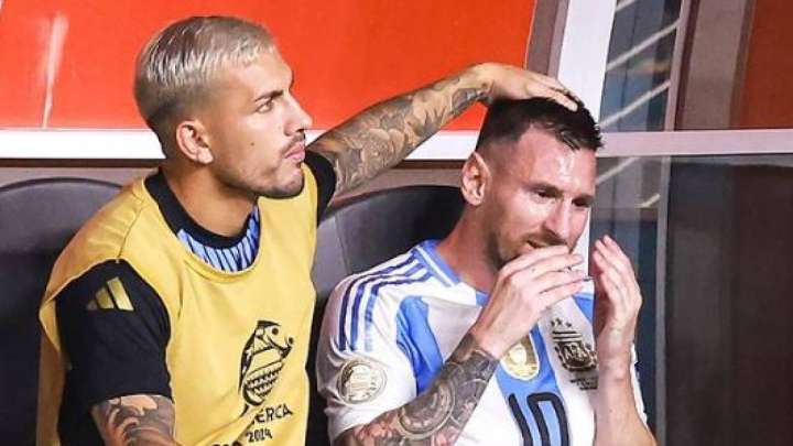 Америка кубогында алаңнан кеткен Месси көз жасына ерік берді