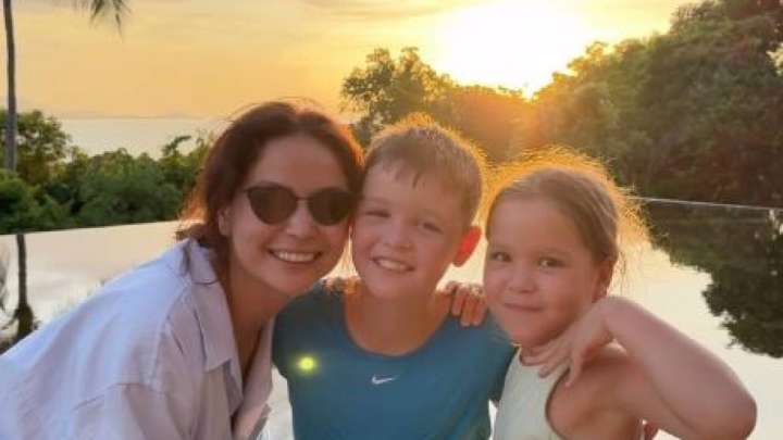 Әсел Сағатова балаларын көрсетті