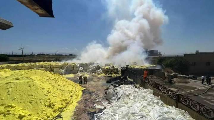 Шымкенттегі өрттен 10 адам зардап шеккен