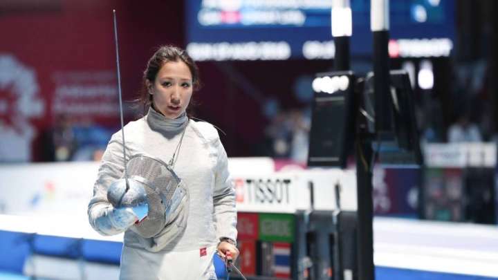 Әйгерім Сарыбай Олимпиада ойындарын жеңіспен бастады