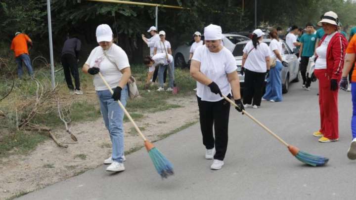 Алматы облысында «Таза Қазақстан» акциясы белсенді түрде жалғасып жатыр